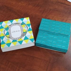 Stella & Dot Arrow Bracelet Silver